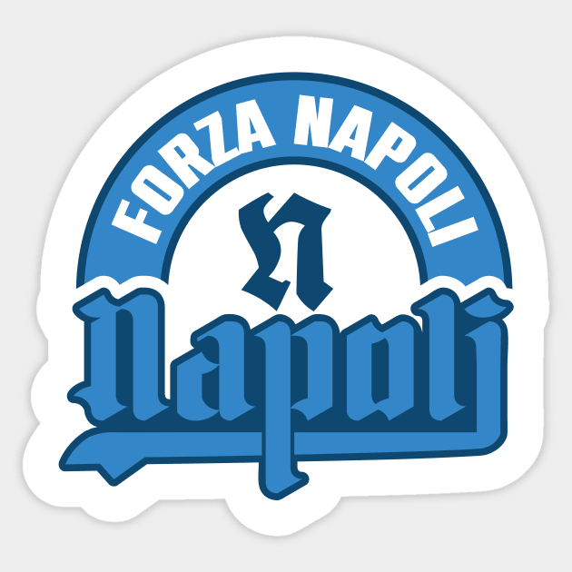 forza napoli Sticker by lounesartdessin